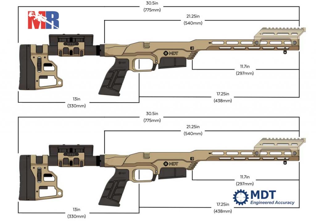 Mdt Lss Xl Gen Rifle Chassis System Modularrifle