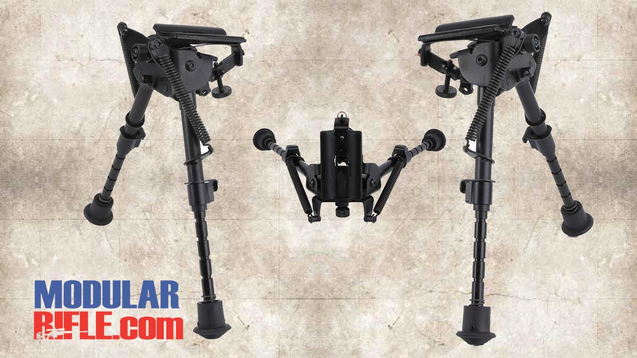 Picture of a Harris Bipod HBRMS 6″-9″