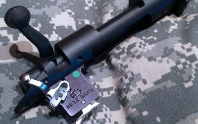 Rifle Basix Remington ERV-3 K Trigger Installed, Remington 700