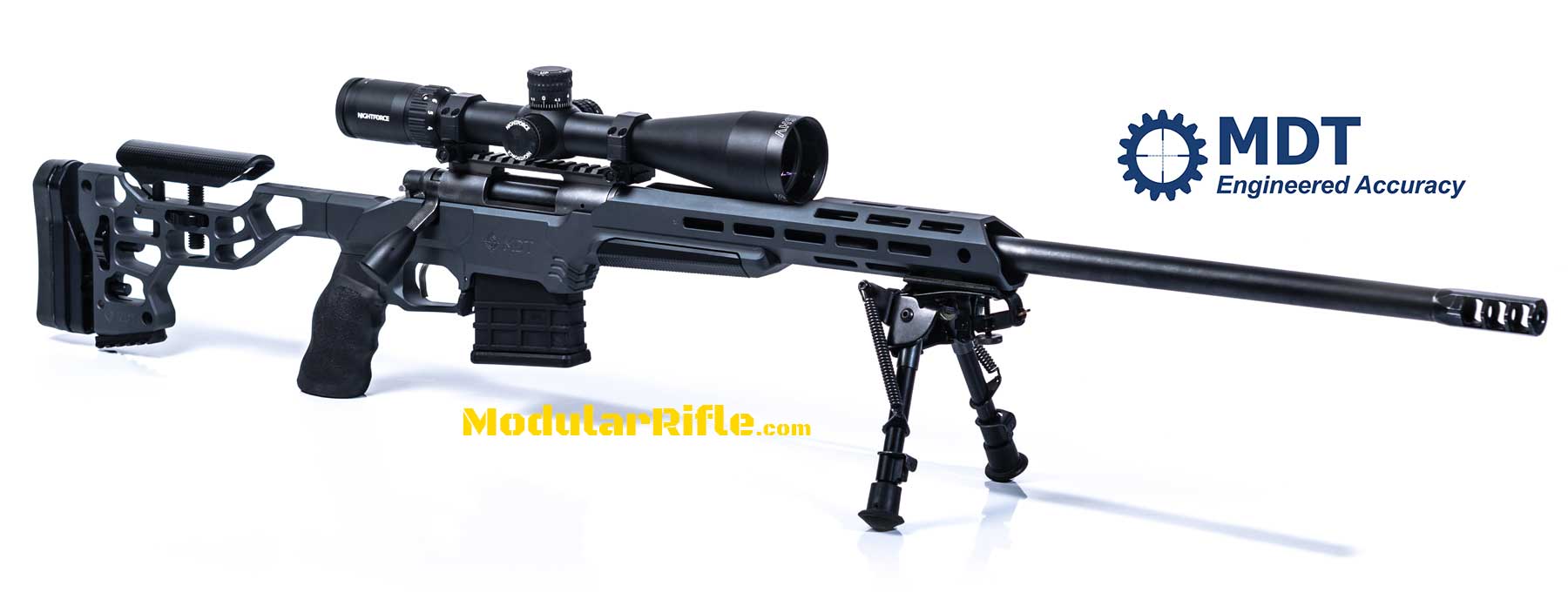 MDT ESS Chassis Installed on a Rifle