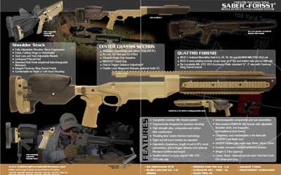 Ashbury Precision Ordnance Saber Forsst Rifle Chassis