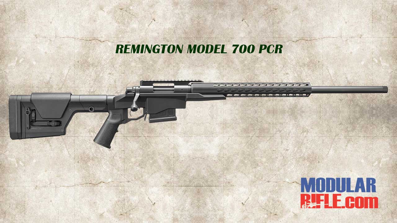 REMINGTON MODEL 700 PCR PRECISION CHASSIS RIFLE HERO IMAGE